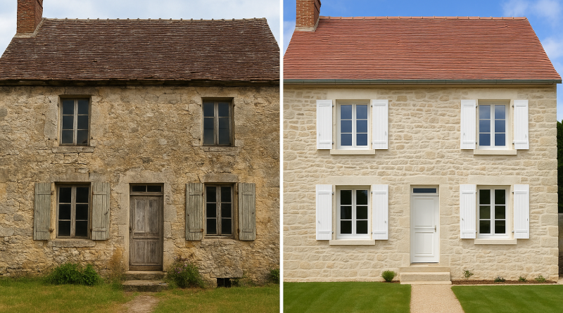 étapes rénovation maison ancienne